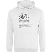Cycopath Cycling Hoodie White / S