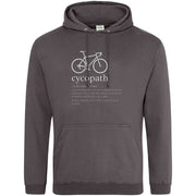 Cycopath Cycling Hoodie Dark Grey / S