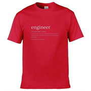 Definition Of An Engineer T-Shirt Red / S