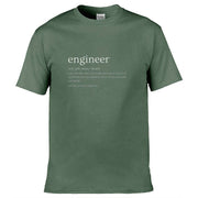 Definition Of An Engineer T-Shirt Olive Green / S