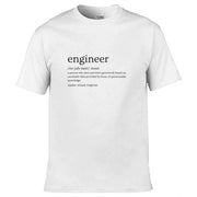 Definition Of An Engineer T-Shirt White / S