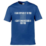 Engineers Motto T-Shirt Royal Blue / S
