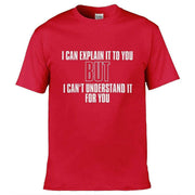 Engineers Motto T-Shirt Red / S