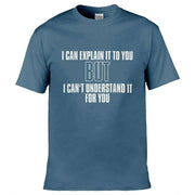 Engineers Motto T-Shirt Slate Blue / S
