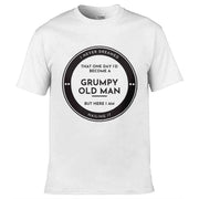 Grumpy Old Man Nailing It T-Shirt White / S