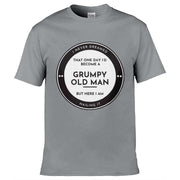Grumpy Old Man Nailing It T-Shirt Light Grey / S