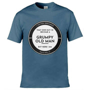 Grumpy Old Man Nailing It T-Shirt Slate Blue / S