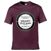 Grumpy Old Man Nailing It T-Shirt Maroon / S