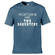 I have Two Daughters T-Shirt Slate Blue / S