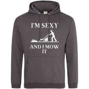 I'm Sexy and I Mow It Hoodie Dark Grey / S