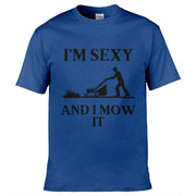 I'm Sexy and I Mow It T-Shirt Royal Blue / S