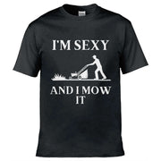 I'm Sexy and I Mow It T-Shirt Black / S
