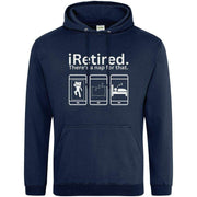 iRetired There's A Nap For That Hoodie Navy Blue / S