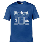 iRetired There's A Nap For That T-Shirt Royal Blue / S