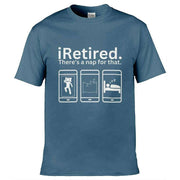 iRetired There's A Nap For That T-Shirt Slate Blue / S