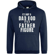 It's Not A Dad Bod It's A Father Figure Hoodie Navy Blue / S