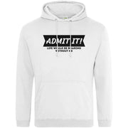 Life Would Be Boring Without Me Hoodie White / S