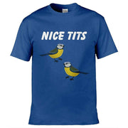Nice Tits T-Shirt Royal Blue / S