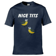 Nice Tits T-Shirt Navy Blue / S