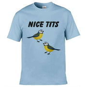 Nice Tits T-Shirt Light Blue / S