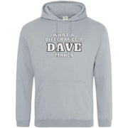 What A Difference a Dave Makes Hoodie Light Grey / S